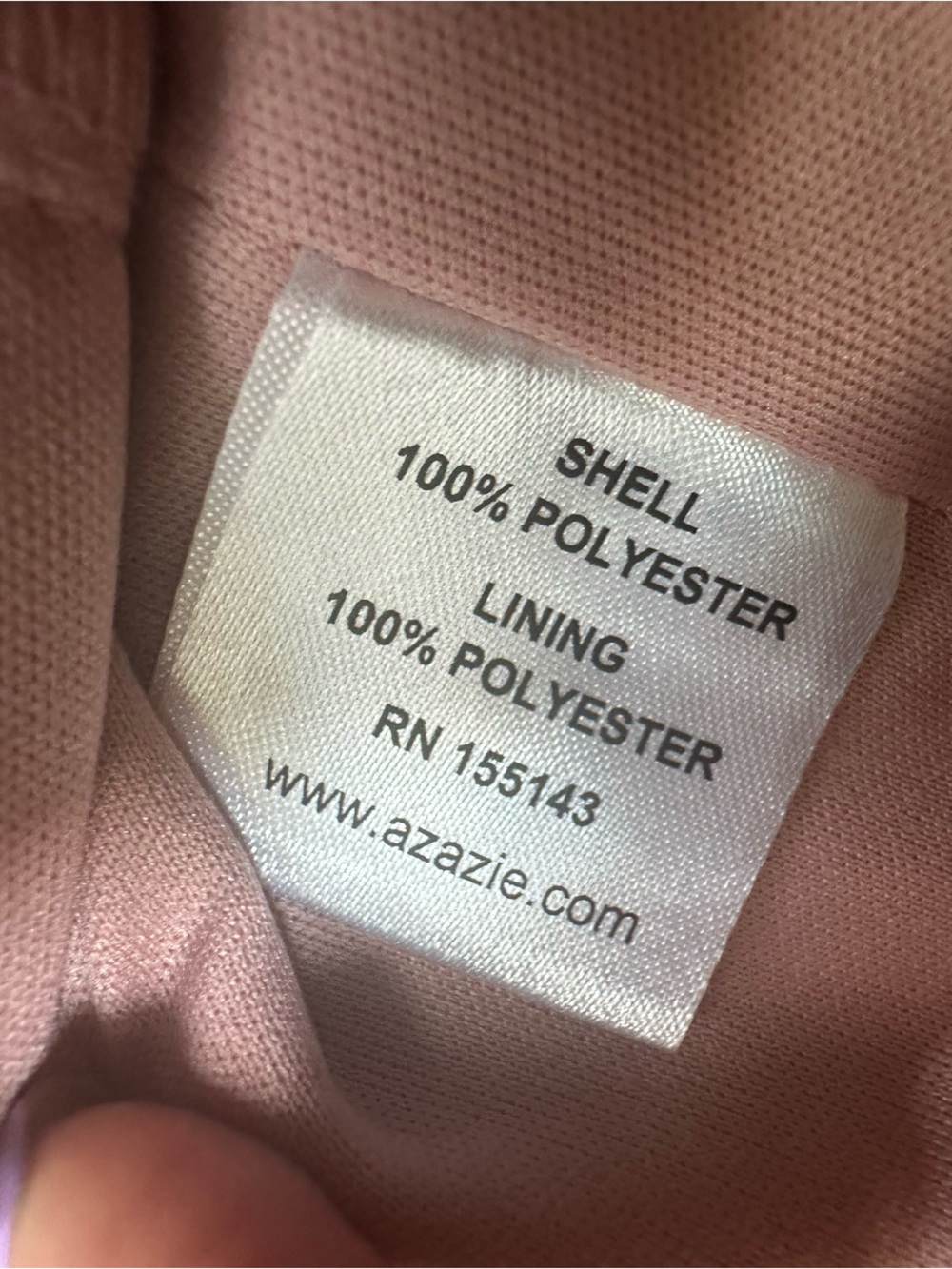 AZAZIE Dusty Rose Ruched Spaghetti Strap Evening Gown with Thigh Slit sz 14 - Picture 14 of 16